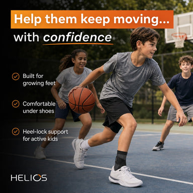 Helios Recover - Youth Heel and Growth Plate Support Sleeve