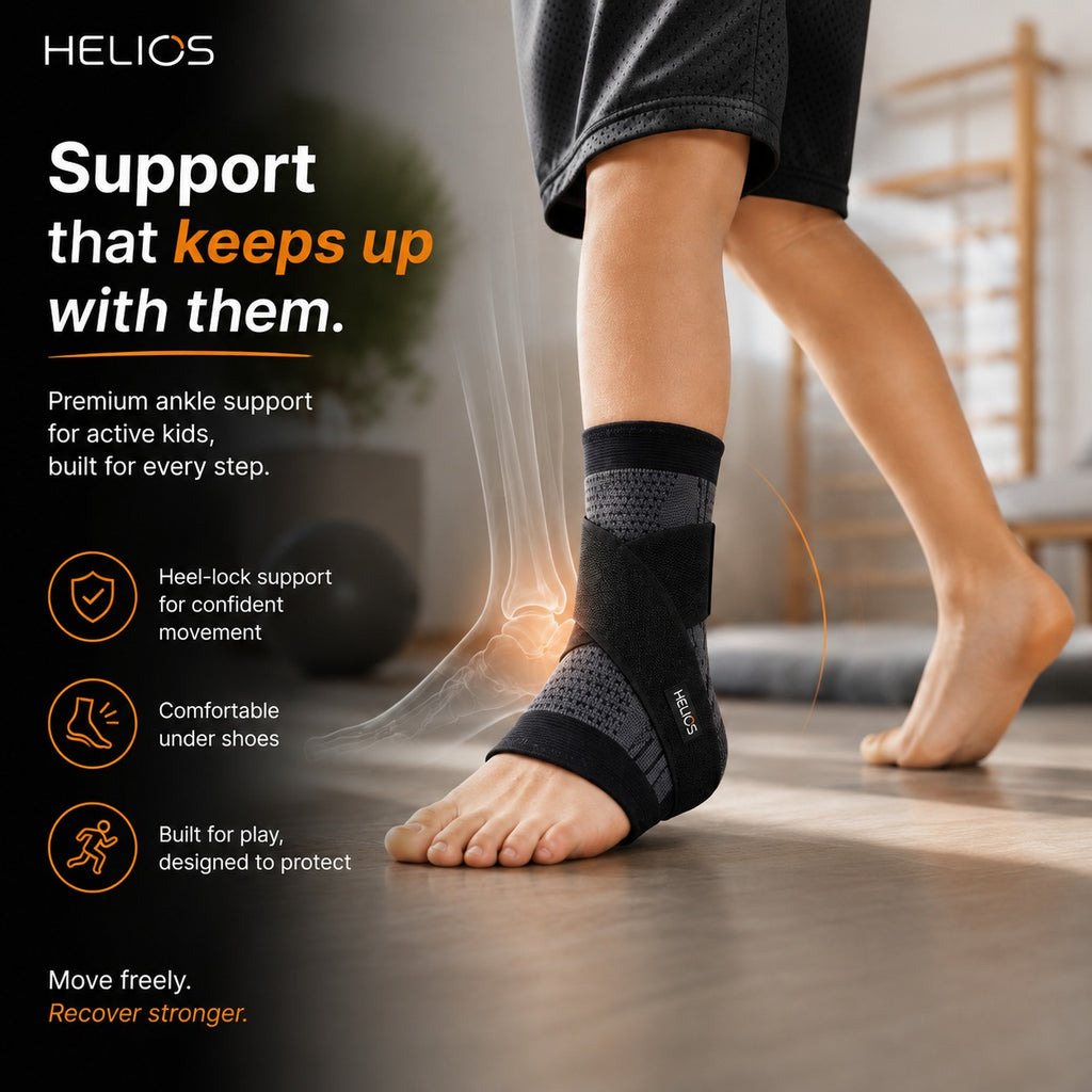 Helios Recover - Youth Heel and Growth Plate Support Sleeve
