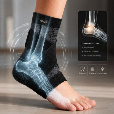 Helios Recover - Youth Heel and Growth Plate Support Sleeve